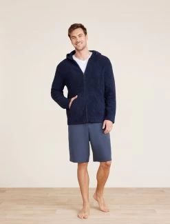CozyChic® Men's Zip Up Hoodie 11 CozyChic® Men's Zip Up Hoodie -Barefoot Dreams 20211201 BDMMC0305 BDMMC21103 BDMCC21082 01279
