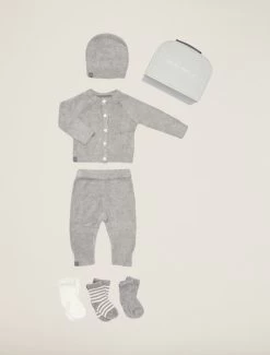 CozyChic Lite® Classic Newborn Set -Barefoot Dreams 477 035 front