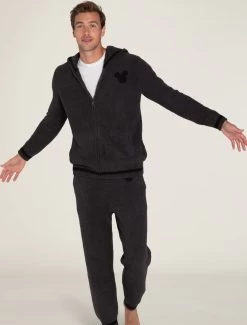 CozyChic® Classic Disney Men's Mickey Hoodie -Barefoot Dreams AlexFallPickup 105