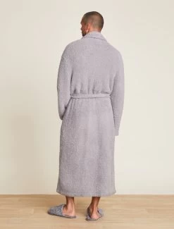 CozyChic® Adult Robe -Barefoot Dreams B509 DoveGray 2688