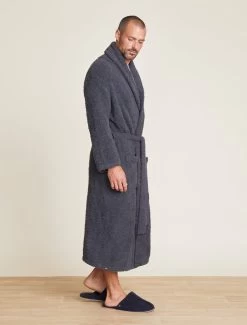 CozyChic® Adult Robe -Barefoot Dreams B509 SlateBlue 2854