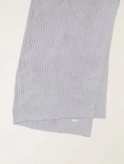CozyChic® Ribbed Throw -Barefoot Dreams B542 Silver 2 W 51500e95 2417 4f4f b8cc aa825d2d3e34