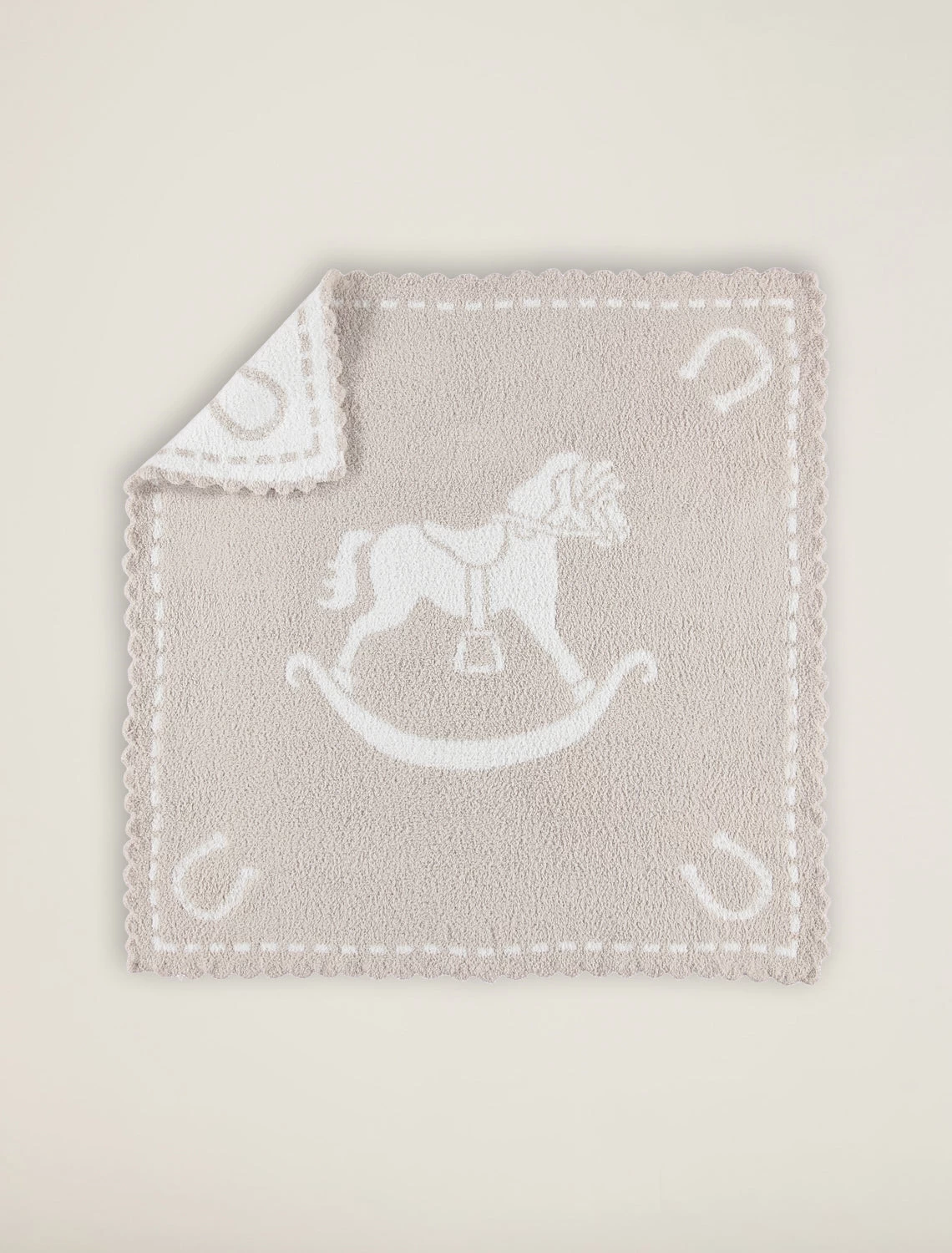 CozyChic® Scalloped Receiving Blanket 1 CozyChic® Scalloped Receiving Blanket