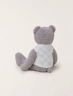 CozyChic® Bear Buddie With Vest 7 CozyChic® Bear Buddie With Vest -Barefoot Dreams BDBCC22360 Taupe Cream 3 W