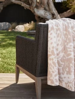 CozyChic® Bloom Blanket -Barefoot Dreams BDHCC21538 Cream SandDollar 0226 V1