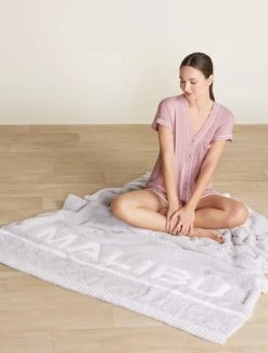 CozyChic® Malibu Throw -Barefoot Dreams BDHCC22440 MalibuMist Pearl 2705