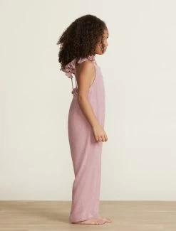 CozyChic Ultra Lite® Toddler Ruffle Onesie -Barefoot Dreams BDKCU22378 TEABERRY 037