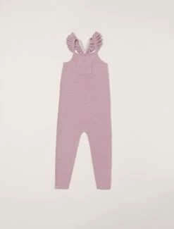 CozyChic Ultra Lite® Toddler Ruffle Onesie -Barefoot Dreams BDKCU22378 Teaberry 1 W