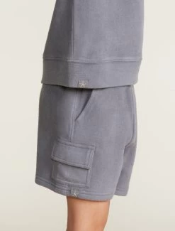 Malibu Collection® Toddler Brushed Fleece Cargo Short 10 Malibu Collection® Toddler Brushed Fleece Cargo Short -Barefoot Dreams BDKMC22527 BDKMC22528 coal 021