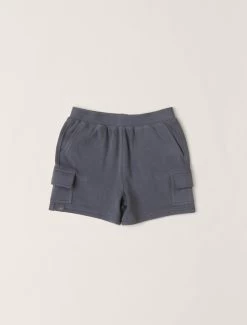 Malibu Collection® Toddler Brushed Fleece Cargo Short