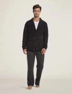 CozyChic® Men's Shawl Collar Cardigan