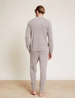 CozyChic Ultra Lite® Men’s Henley -Barefoot Dreams BDMCU21459 Nickle 2001