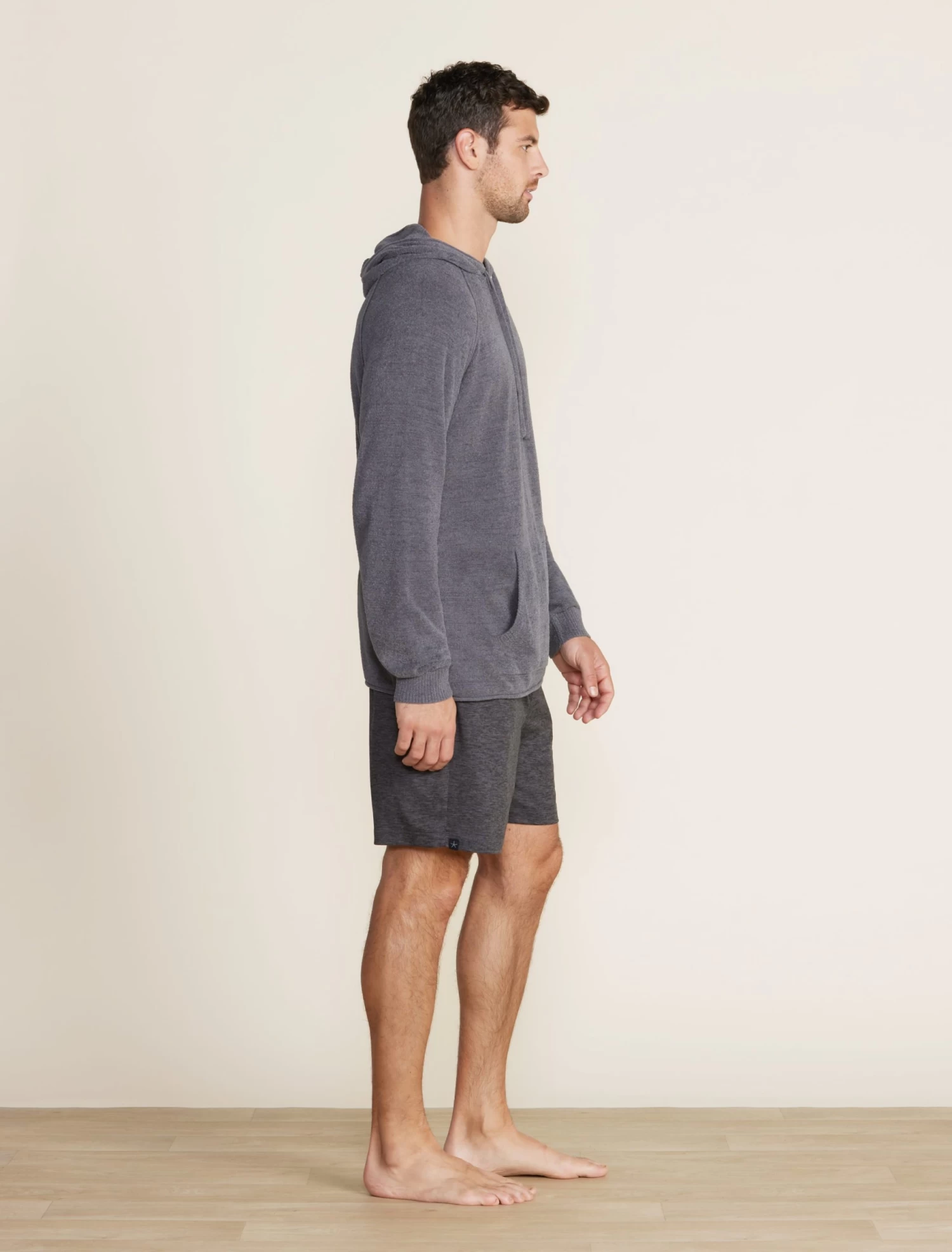 CozyChic Ultra Lite® Men's Rolled Edge Hoodie 3 CozyChic Ultra Lite® Men's Rolled Edge Hoodie - Image 3