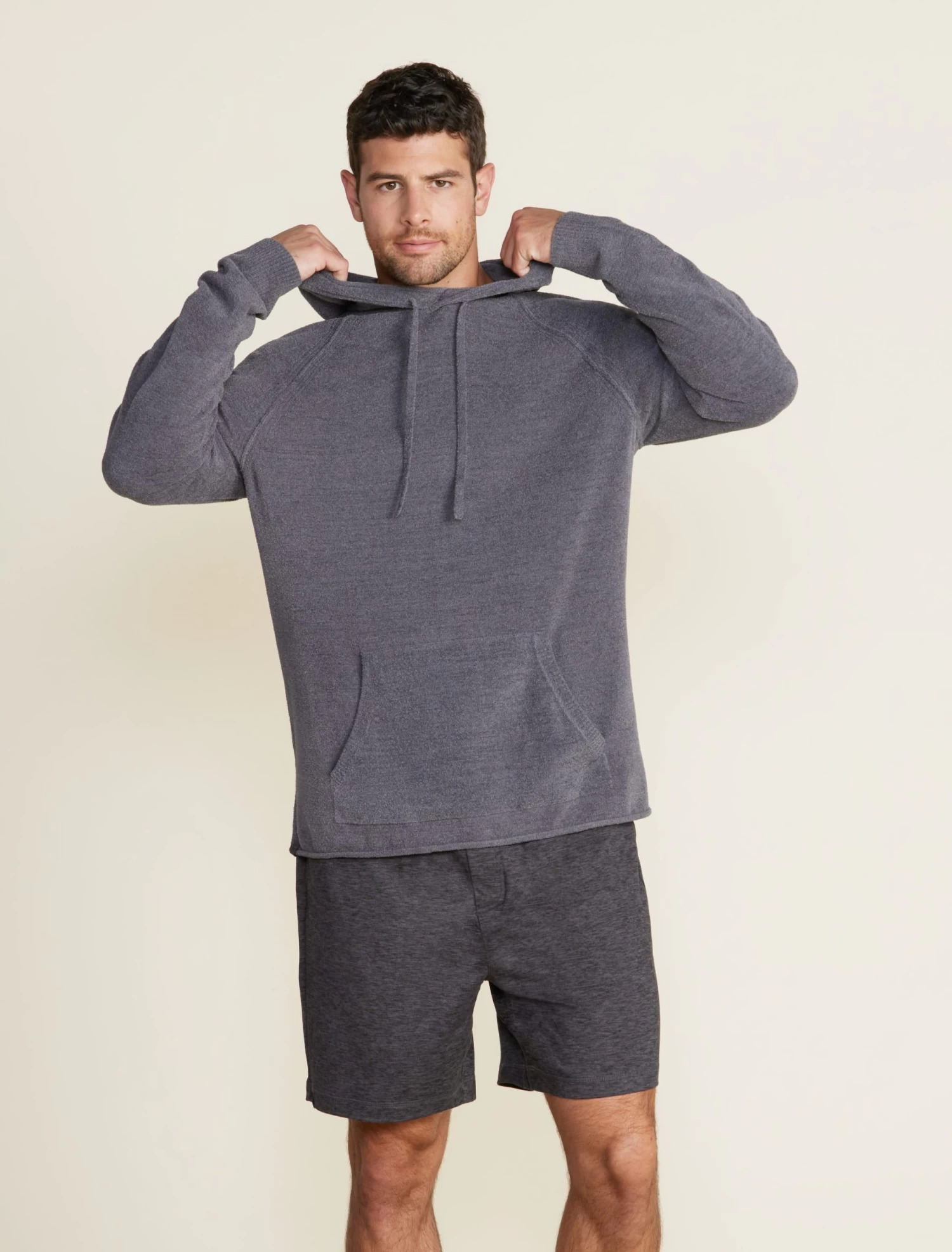 CozyChic Ultra Lite® Men's Rolled Edge Hoodie 2 CozyChic Ultra Lite® Men's Rolled Edge Hoodie - Image 2