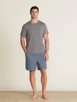 Malibu Collection® Men's Slub Cut Neck T-Shirt