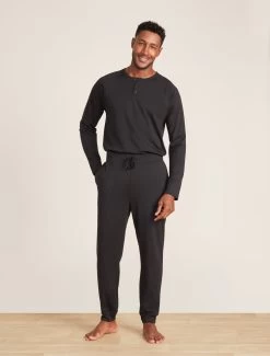 Malibu Collection® Men's Pima Jersey Jogger