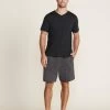 Malibu Collection® Men's Cotton Modal V-Neck Basic Tee