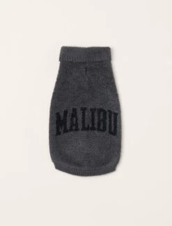 CozyChic Lite® Malibu Pet Sweater -Barefoot Dreams BDPCL22544 Carbon Black 1 W