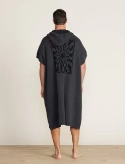 CozyChic® Cotton Sun Waves Changing Cozy -Barefoot Dreams BDUNV22361 carbon 020