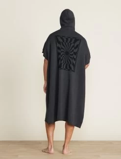 CozyChic® Cotton Sun Waves Changing Cozy -Barefoot Dreams BDUNV22361 carbon 022