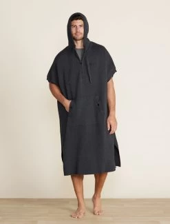 CozyChic® Cotton Sun Waves Changing Cozy -Barefoot Dreams BDUNV22361 carbon 026