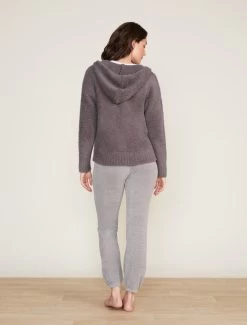 CozyChic® Women's Relaxed Zip-up Hoodie 8 CozyChic® Women's Relaxed Zip-up Hoodie -Barefoot Dreams BDWCC1003 ASH 0225