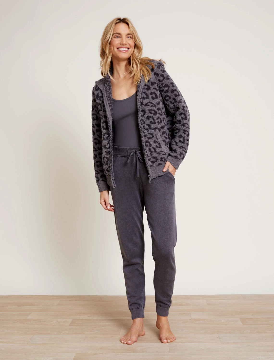 CozyChic® Barefoot In The Wild® Zip Hoodie 2 CozyChic® Barefoot In The Wild® Zip Hoodie - Image 2