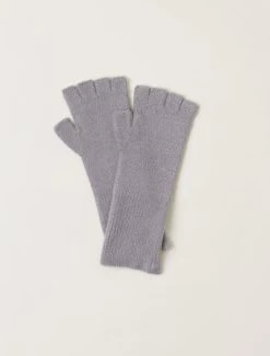 CozyChic Lite® Fingerless Gloves -Barefoot Dreams BDWCL1257 Pewter 1 W