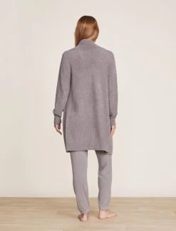 CozyChic Lite® Ribbed Drape Cardigan 8 CozyChic Lite® Ribbed Drape Cardigan -Barefoot Dreams BDWCL22087 Beach Rock 1230