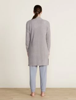 CozyChic Lite® Long Cardigan 8 CozyChic Lite® Long Cardigan -Barefoot Dreams BDWCL22418 Pewter 1932