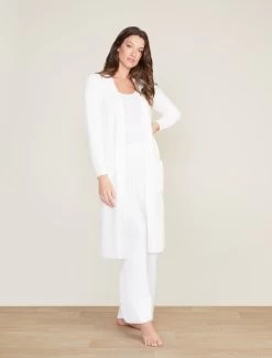 CozyChic Ultra Lite® Long Cardi 11 CozyChic Ultra Lite® Long Cardi -Barefoot Dreams BDWCU20838 PEARL 2568
