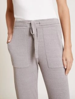 CozyChic Ultra Lite® Ribbed Tunnel Jogger -Barefoot Dreams BDWCU21252 Pewter 4963