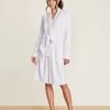 CozyChic Ultra Lite® Tipped Ribbed Short Robe