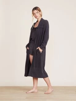 CozyChic Ultra Lite® Wide Collar Long Cardigan