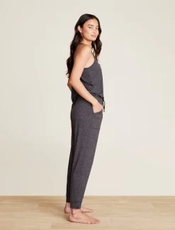 Malibu Collection® Butterchic Knit® Light Tank -Barefoot Dreams BDWMC21800 HeCarbon 1157