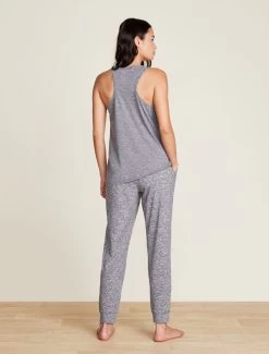 Malibu Collection® Butterchic Knit® Light Tank -Barefoot Dreams BDWMC21800 MedHeGray 1121