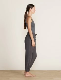 Malibu Collection® Linen Blend Jogger 11 Malibu Collection® Linen Blend Jogger -Barefoot Dreams BDWMC22320 coal 738