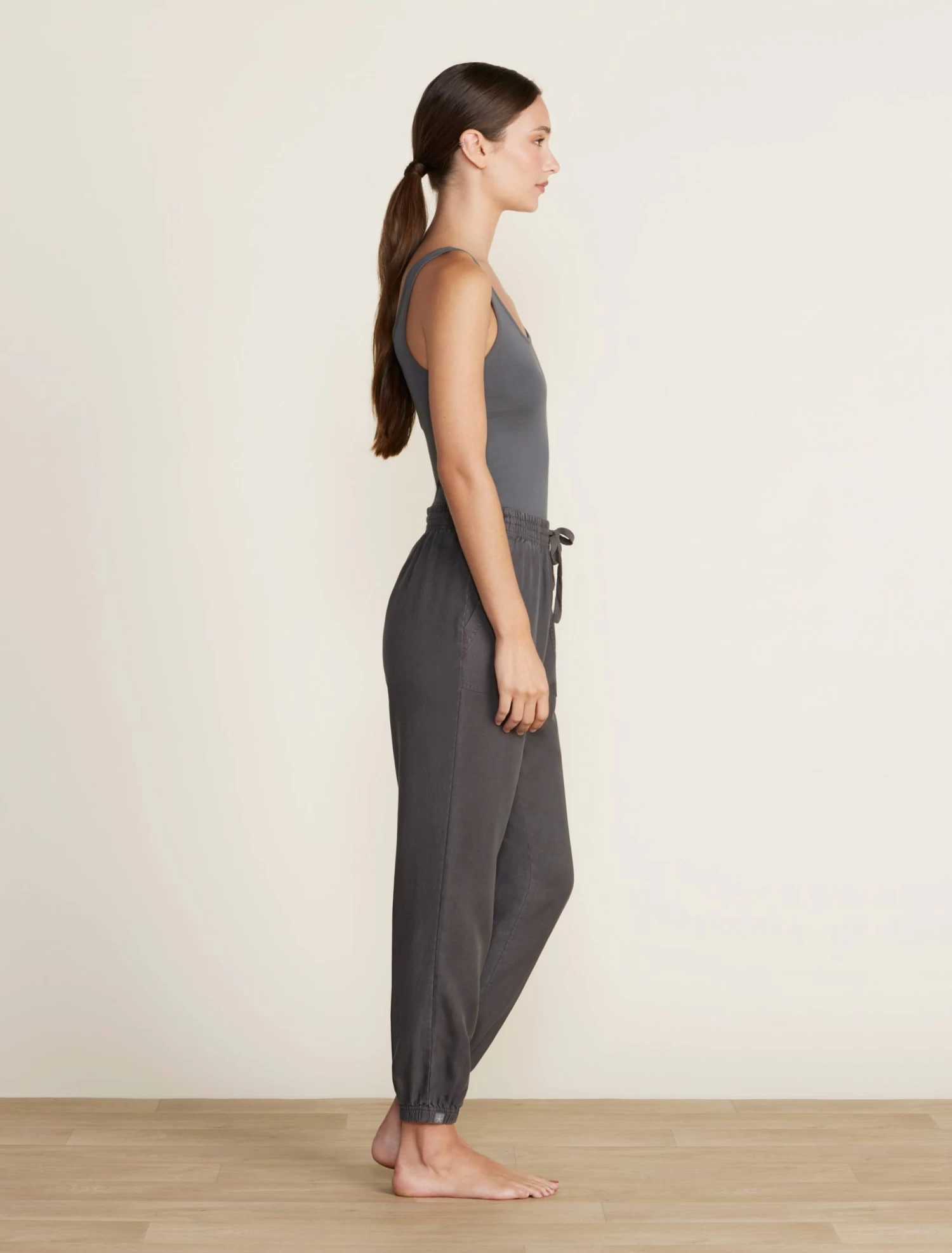 Malibu Collection® Linen Blend Jogger 6 Malibu Collection® Linen Blend Jogger - Image 6