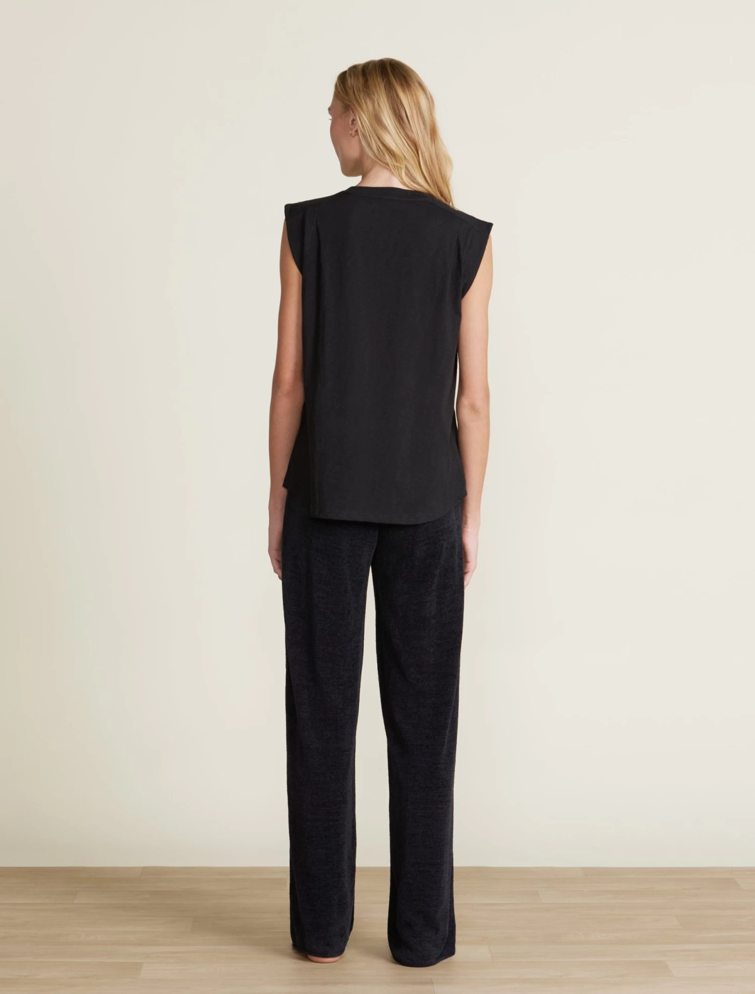 Malibu Collection® Pima Cotton Slub Tank 3 Malibu Collection® Pima Cotton Slub Tank - Image 3