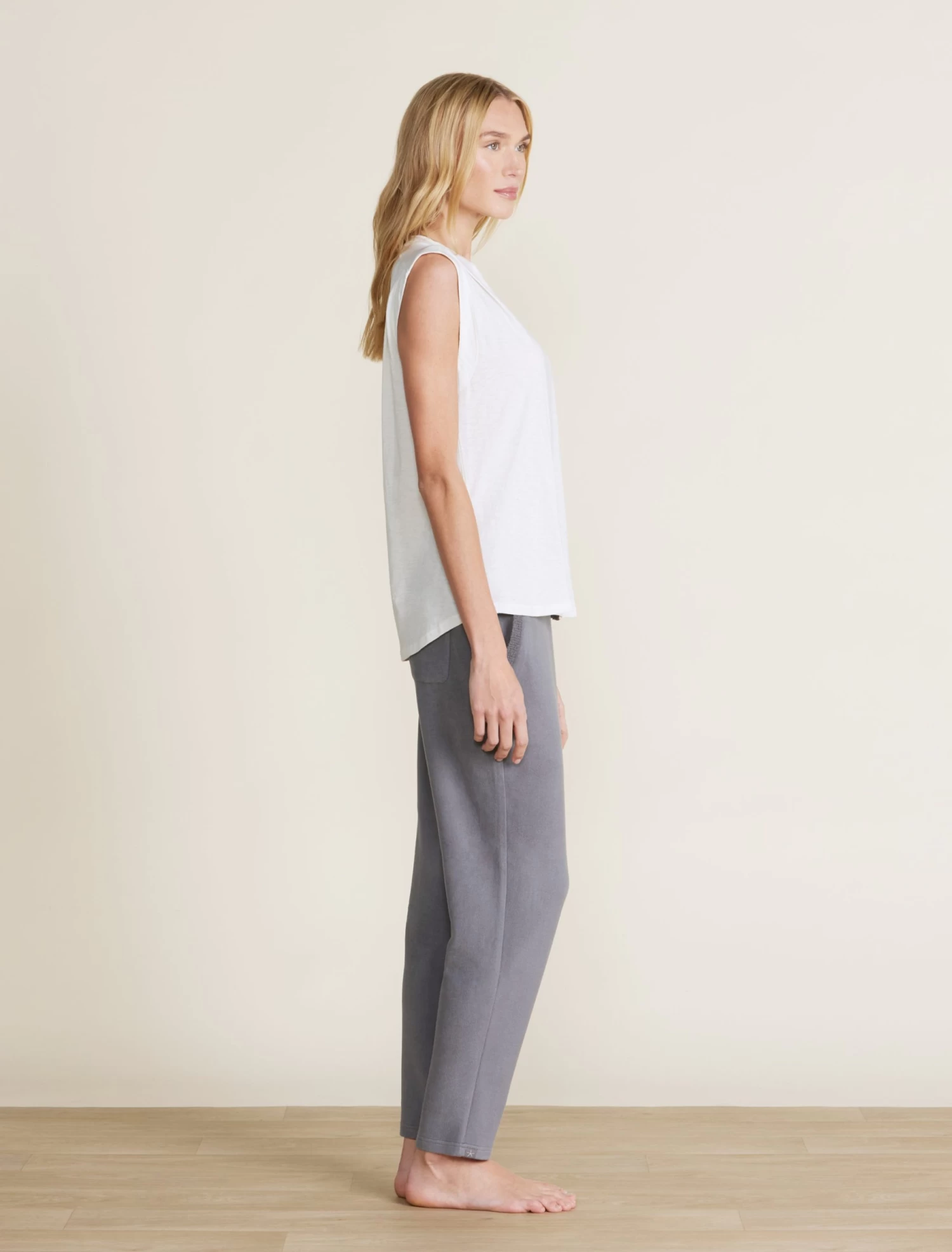 Malibu Collection® Pima Cotton Slub Tank 6 Malibu Collection® Pima Cotton Slub Tank - Image 6