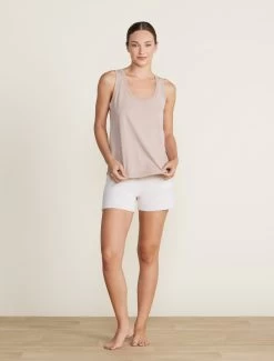 Malibu Collection® Organic Rock Dye Tank -Barefoot Dreams BDWMC22445 carnation 2356