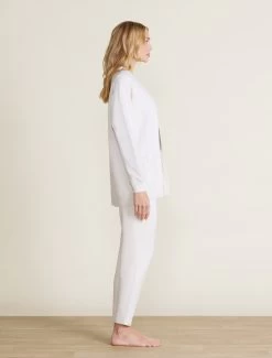 Malibu Collection® Brushed Fleece Sweater Mix Cardigan 11 Malibu Collection® Brushed Fleece Sweater Mix Cardigan -Barefoot Dreams BDWMC22456 SANDDUNE 2384