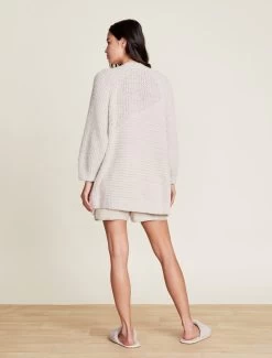 CozyTwist Raglan Cardi 8 CozyTwist Raglan Cardi -Barefoot Dreams BDWNV21610 Stone 0323