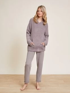 CozyChic® Youth Hoodie -Barefoot Dreams BDYCC21491 BeachRock 4451