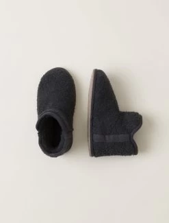 CozyChic® Youth Booties -Barefoot Dreams BDYCC21985 Carbon 2 W