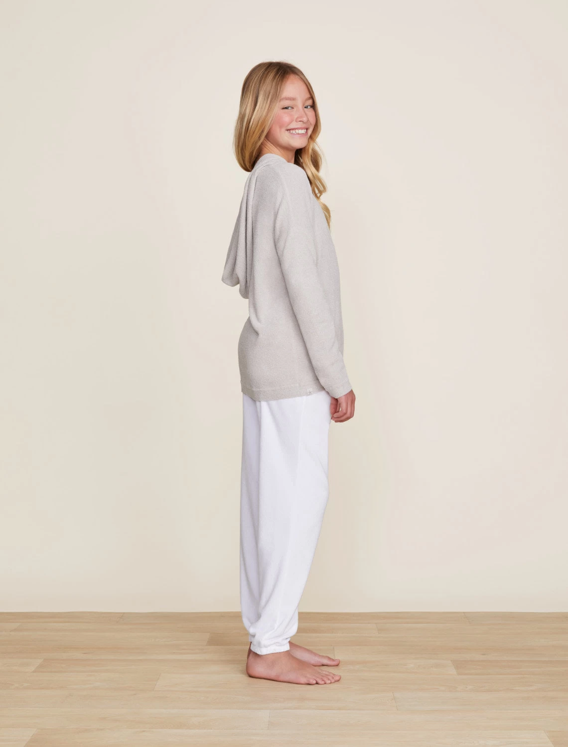 CozyChic Ultra Lite® Youth Button Hoodie 2 CozyChic Ultra Lite® Youth Button Hoodie - Image 2