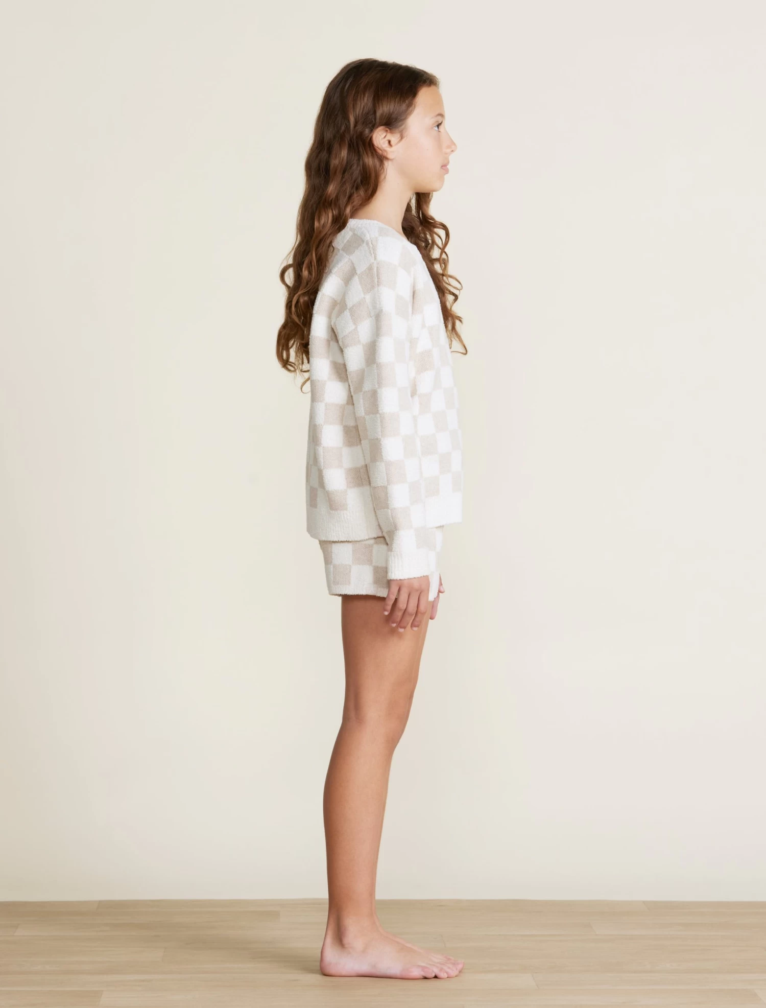 Youth CozyChic® Cotton Checkered Pullover 2 Youth CozyChic® Cotton Checkered Pullover - Image 2