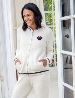 CozyChic® Classic Disney Women's Minnie Hoodie 10 CozyChic® Classic Disney Women's Minnie Hoodie -Barefoot Dreams BFD FALL 7 8 20 D3 0576 v01