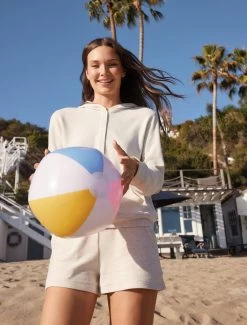 Malibu Collection® Brushed Fleece Short -Barefoot Dreams BFD SS 24 BDWMC22327 BDWMC22271 HeatherStone 3151 51bacf74 d688 45ff 8cb3 d076b73f5d7c