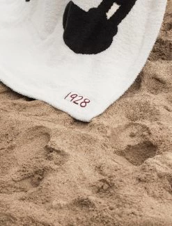 CozyChic® Classic Disney Mickey & Minnie Mouse Throw -Barefoot Dreams D103 CREAM CARBON